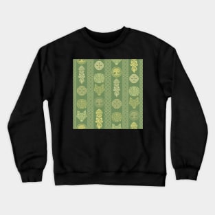 Celtic Talismans Green Crewneck Sweatshirt